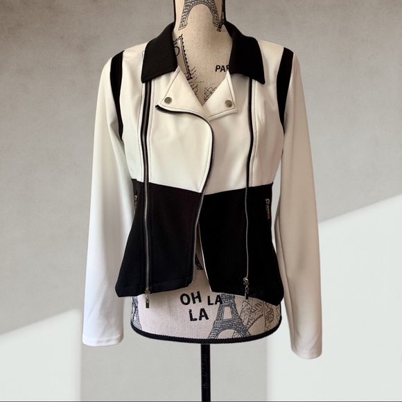 Black & white blazer SMALL - Picture 3 of 7